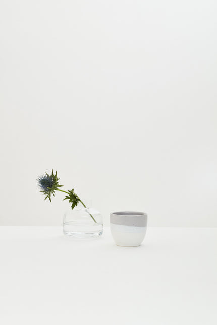 HAZE MUG WHITE/GREY A 250 ML